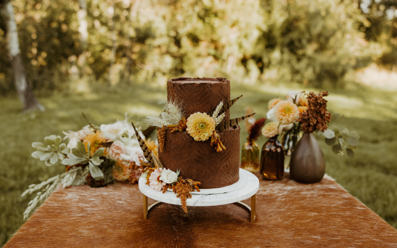 Rustic Wedding Cake Designs